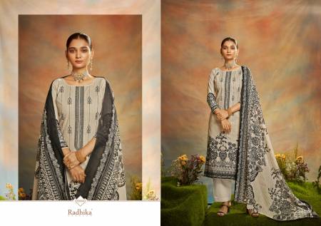 Azara Mussaret Vol 23 By Radhika Cotton Dress Material Catalog
